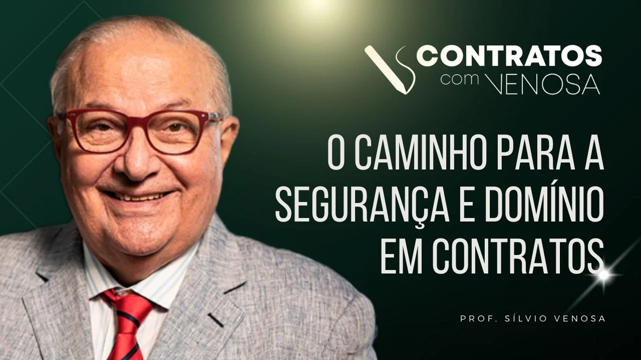 Prof. Sílvio Venosa, vídeo de apresentação do curso Contratos com Venosa